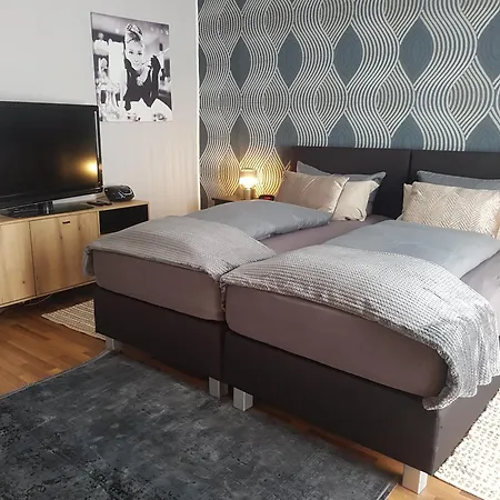 Apartmán Einfuehrungspreis Gemuetliche Auszeit - Designwohnung - 4 Sterne Hotelboxspringbetten - Kueche - Familie - Erdgeschoss Recklinghausen