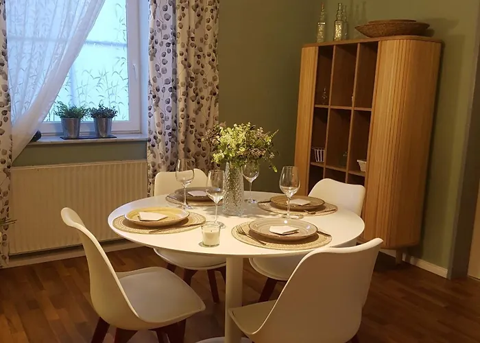 דירה Einfuehrungspreis Gemuetliche Auszeit - Designwohnung - 4 Sterne Hotelboxspringbetten - Kueche - Familie - Erdgeschoss רקלינגהאוזן