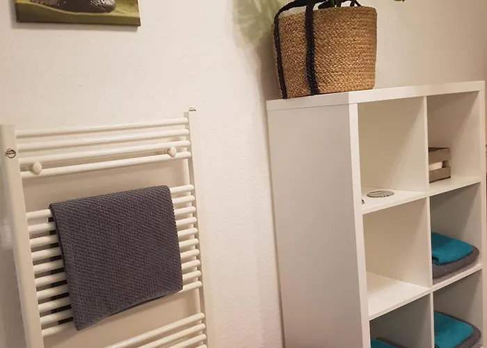 Einfuehrungspreis Gemuetliche Auszeit - Designwohnung - 4 Sterne Hotelboxspringbetten - Kueche - Familie - Erdgeschoss *